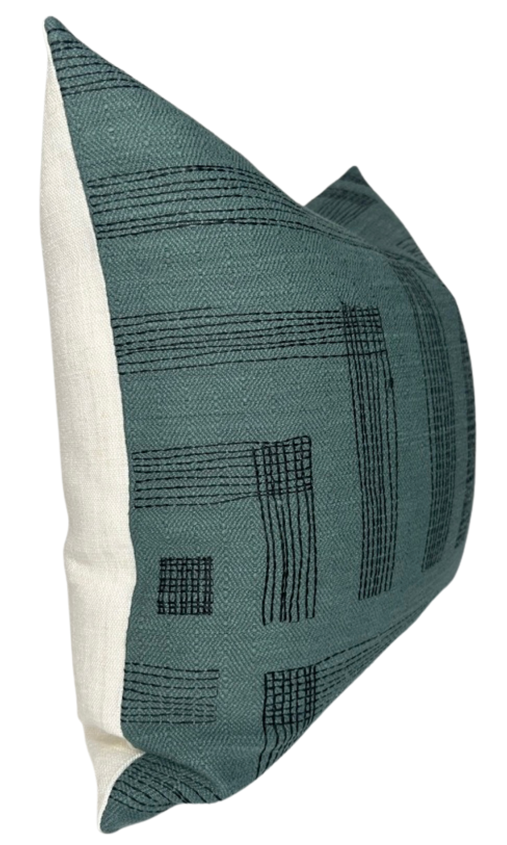 Pastiche Pillow Cover in Spruce Jet, Kelly Wearstler Textiles