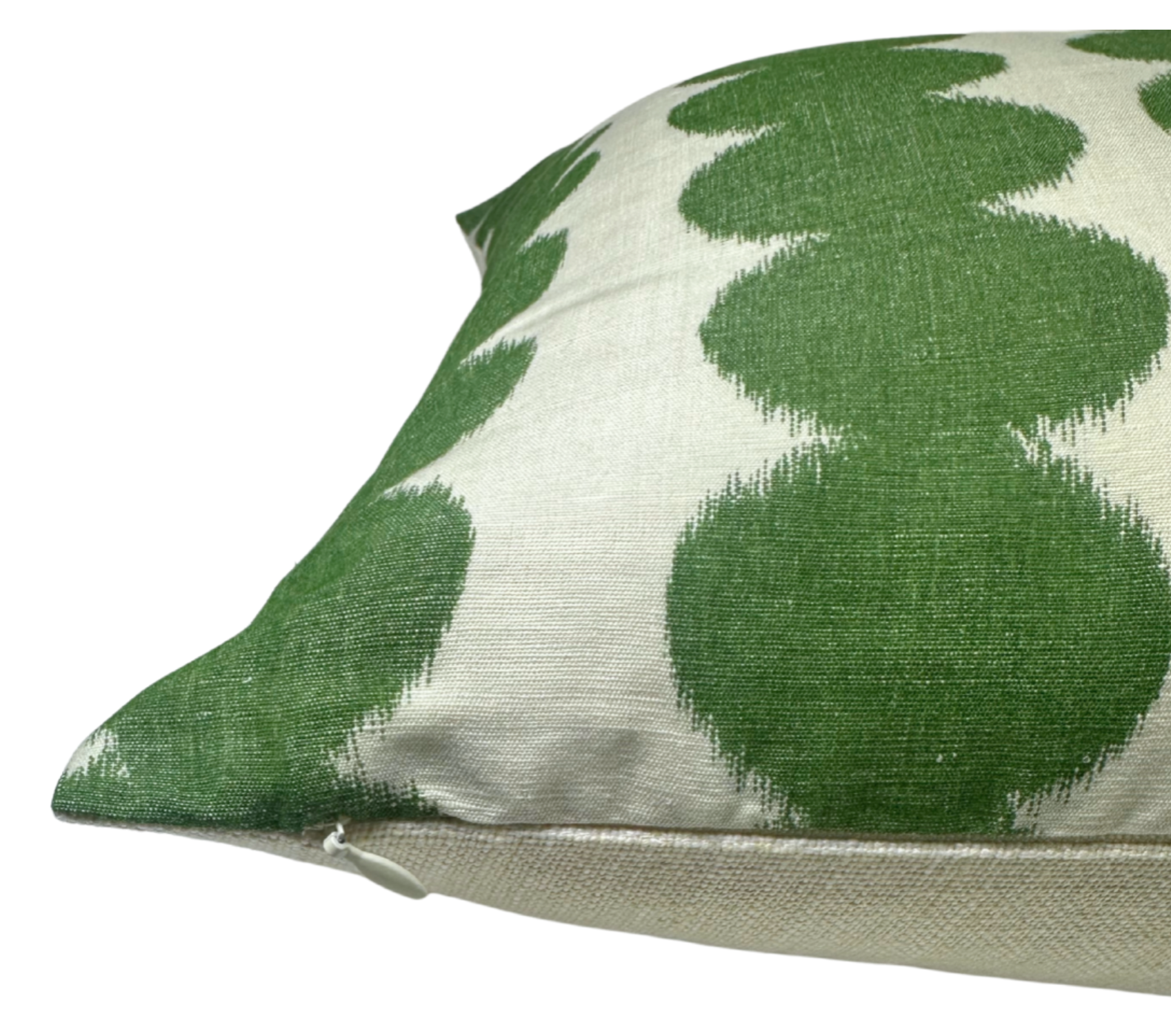 Full Circle Pillow Cover in Green, Schumacher Textiles