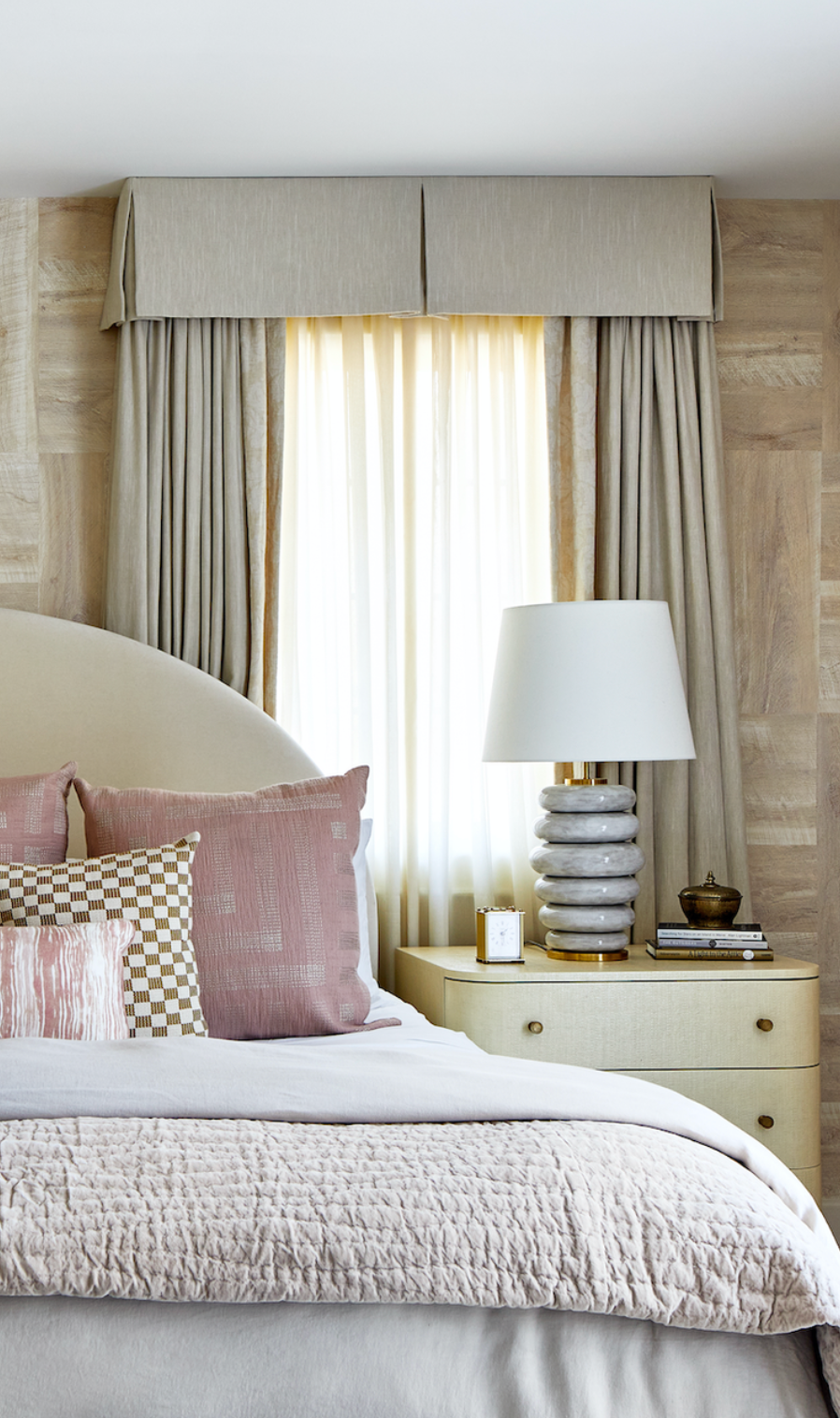 Pastiche Pillow Cover in Rouge Ivory, Kelly Wearstler Textiles