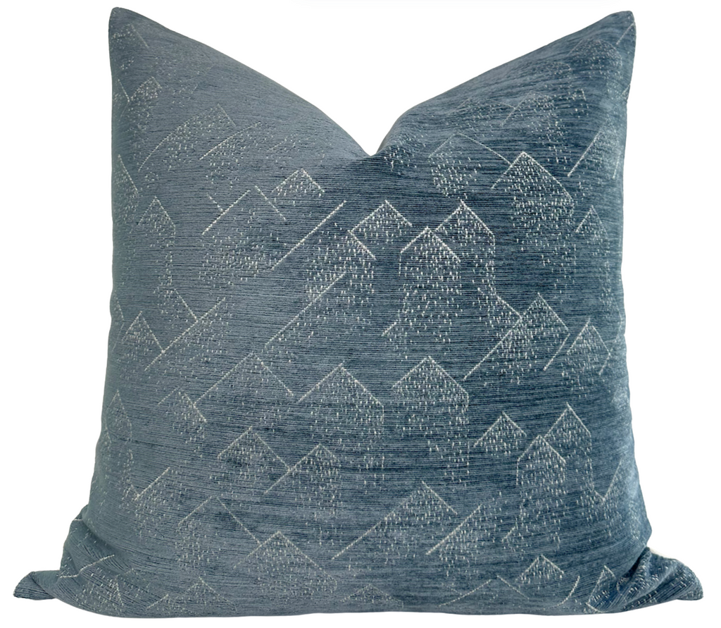 Brink Pillow Cover in Delft Ivory, Kelly Wearstler Textiles