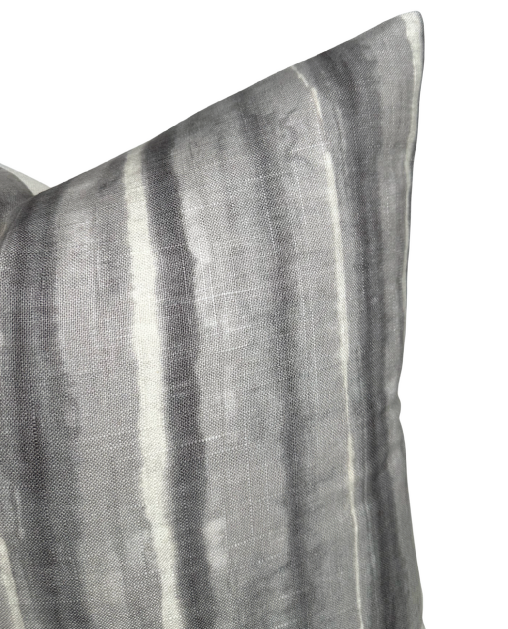 Kumo Stripe Pillow Cover in Charcoal