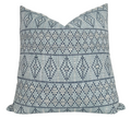 Souk Woven Pillow Cover in Indigo Sky, Peter Dunham Textiles