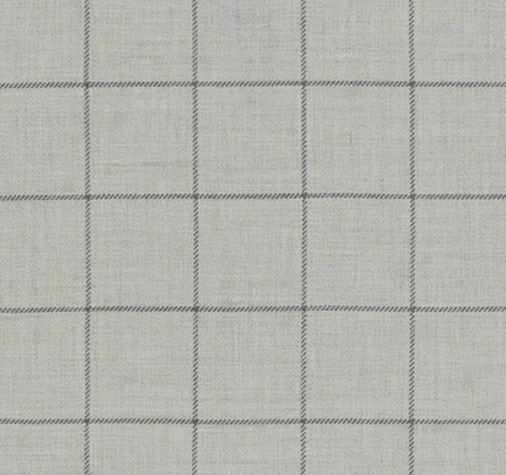 Bancroft Wool Pillow Cover in Fog Grey, Schumacher Textiles
