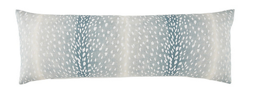 Antelope Pillow Cover in Aqua Blue, 04242