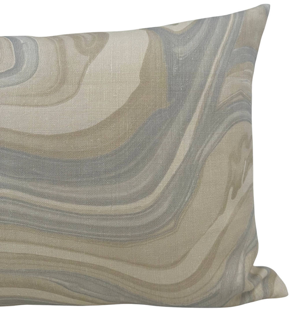 Barcelo Pillow Cover in Alabaster, Kelly Wearstler Textiles