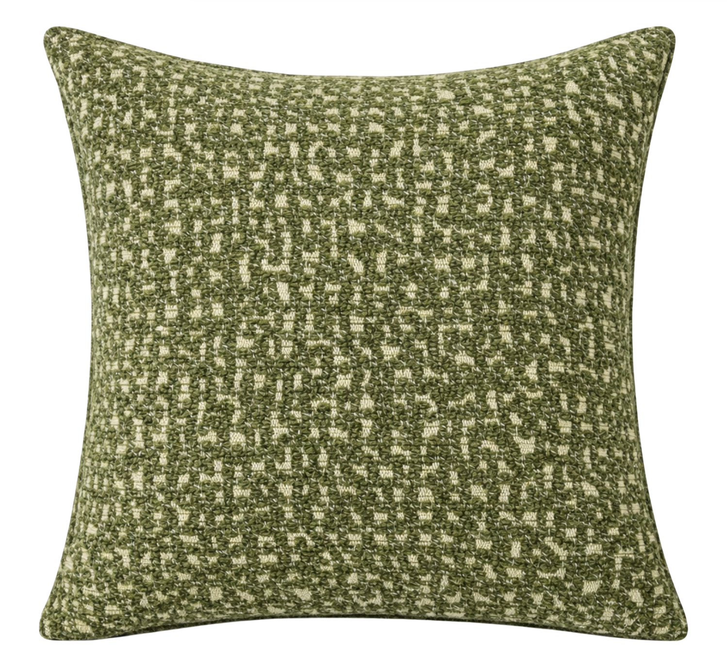 Serra Pillow Cover in Chive Green, Kelly Wearstler Textiles