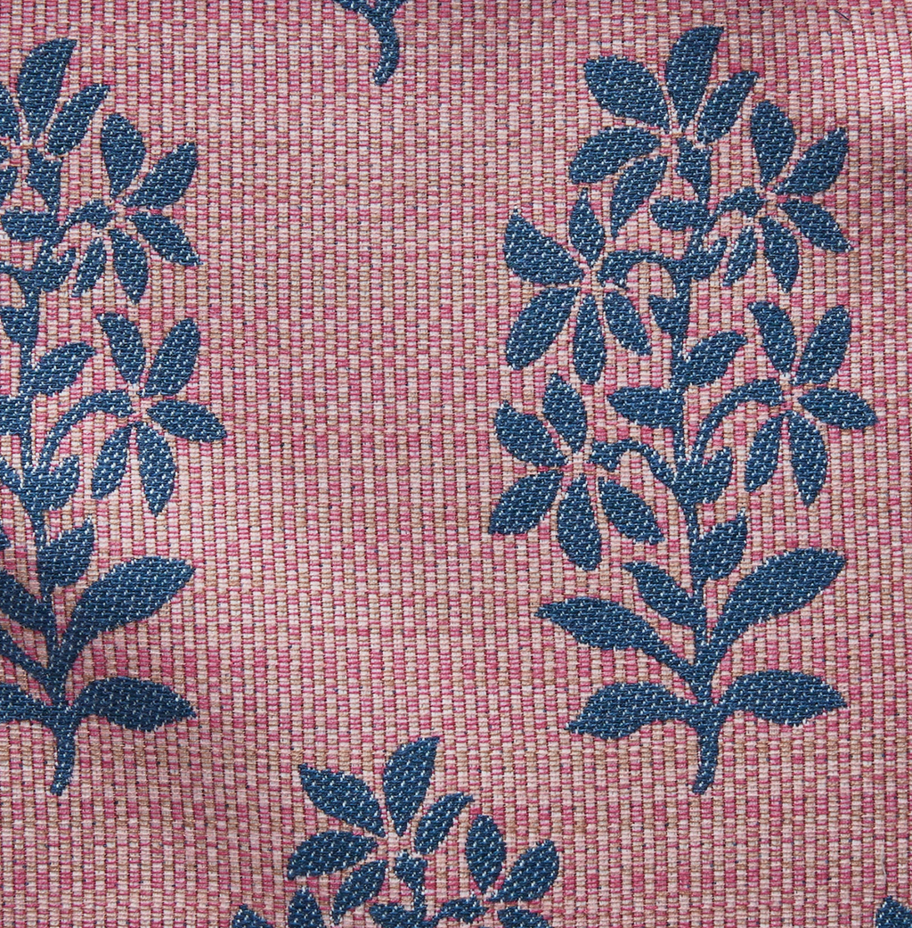 Asha Pillow Cover in Pink, Peter Dunham Textiles