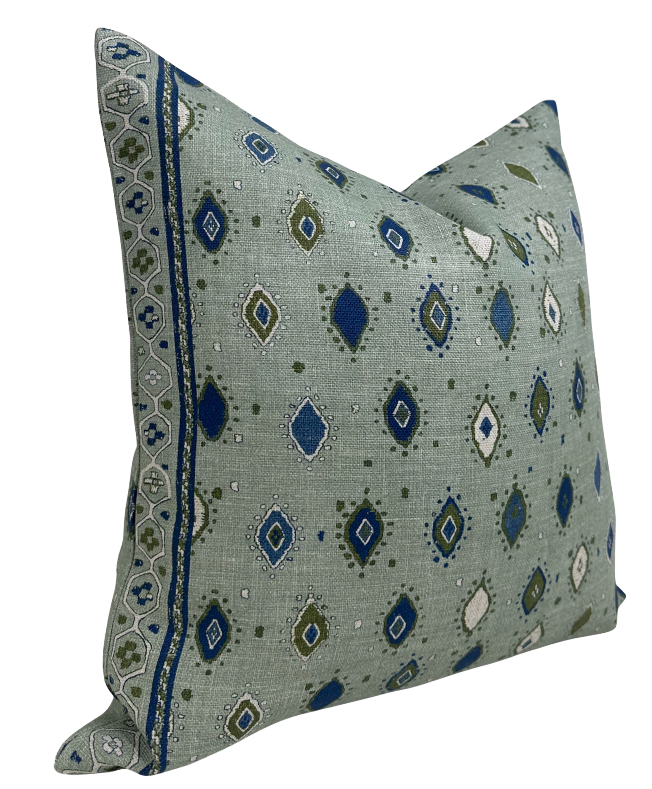 Oona Pillow Cover in Ocean Indigo, Peter Dunham Textiles