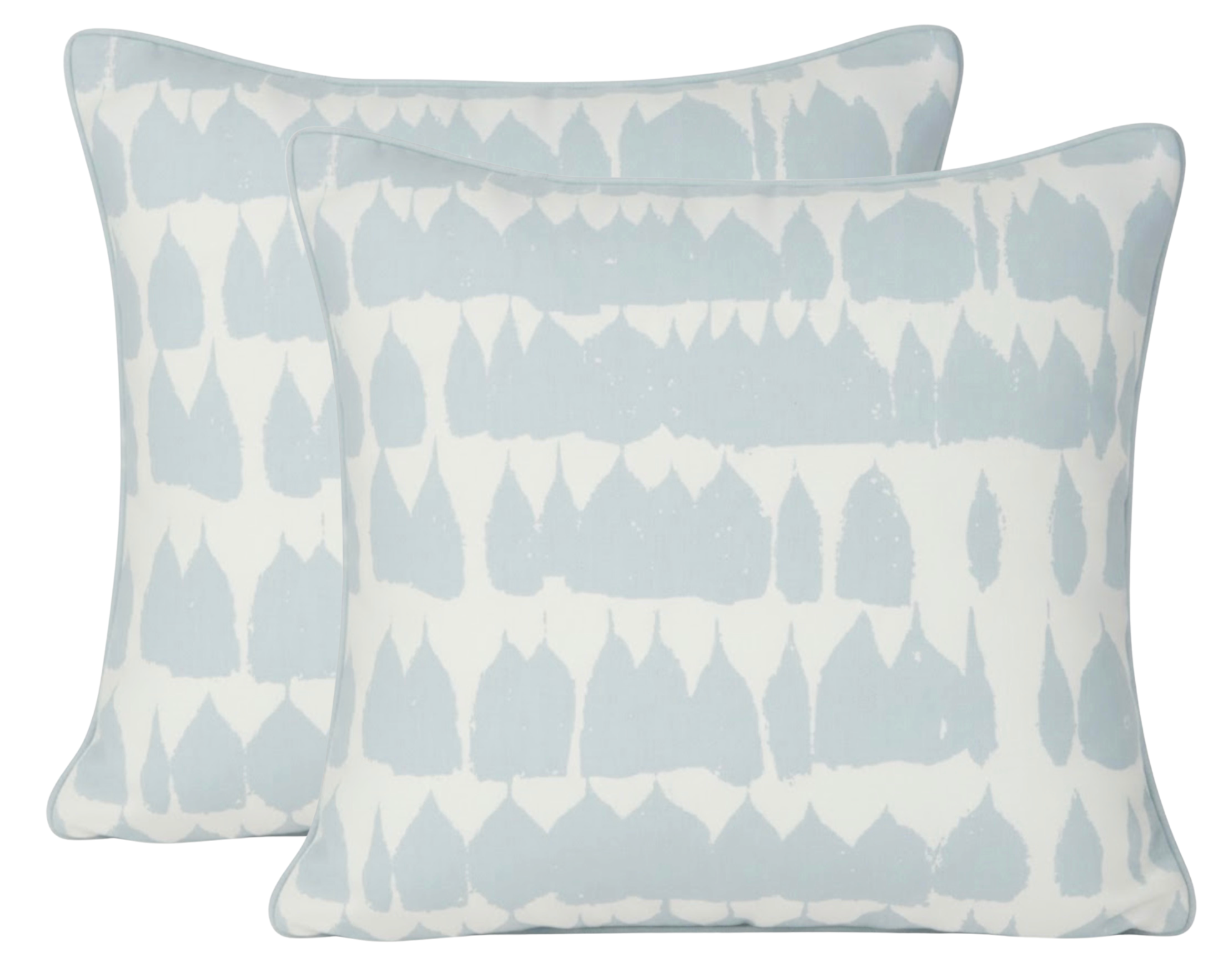 Queen of Spain Pillow Cover in Sky Blue, F Schumacher Textiles