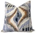 Artesian Velvet Pillow Cover in Birch, Thibaut Pillows