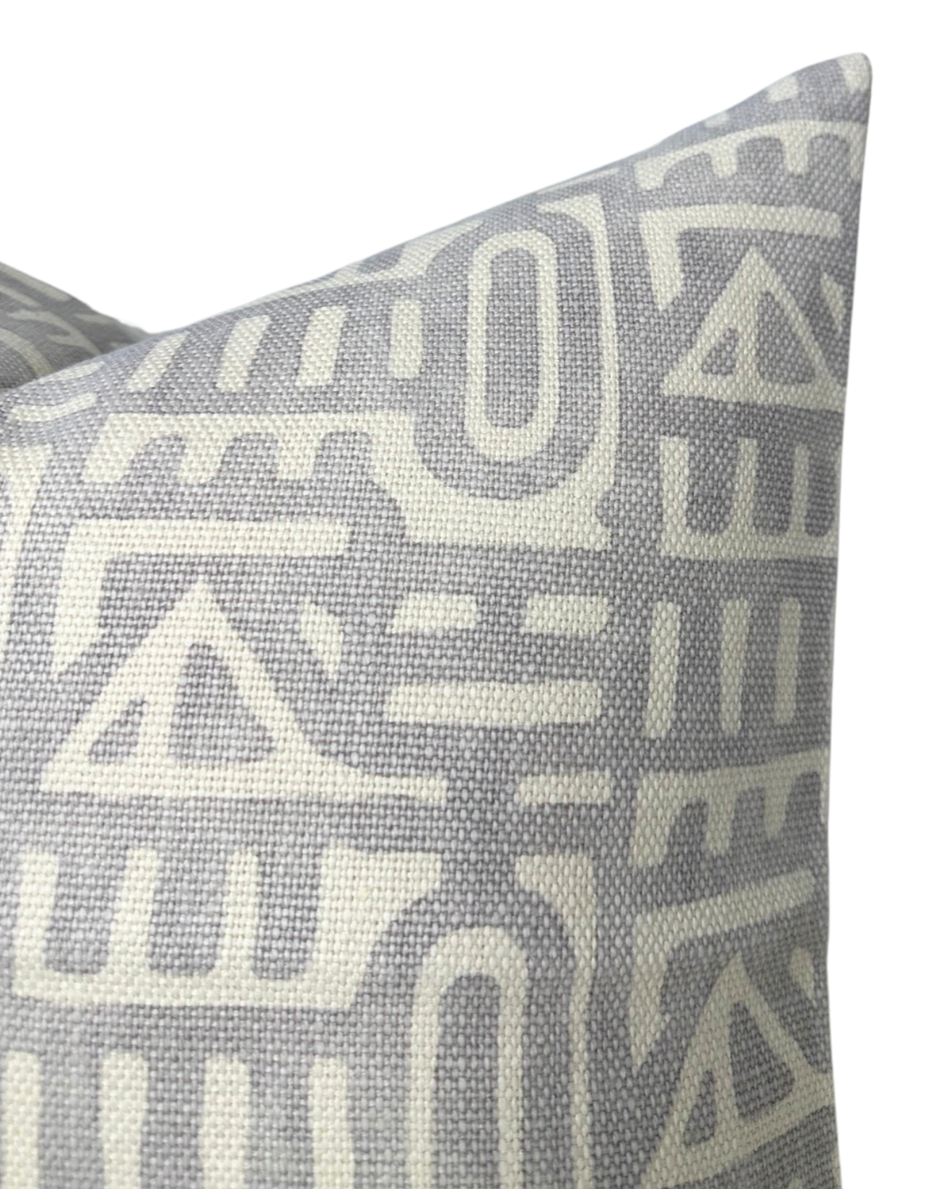 Keystone Pillow Cover in Fennel Grey