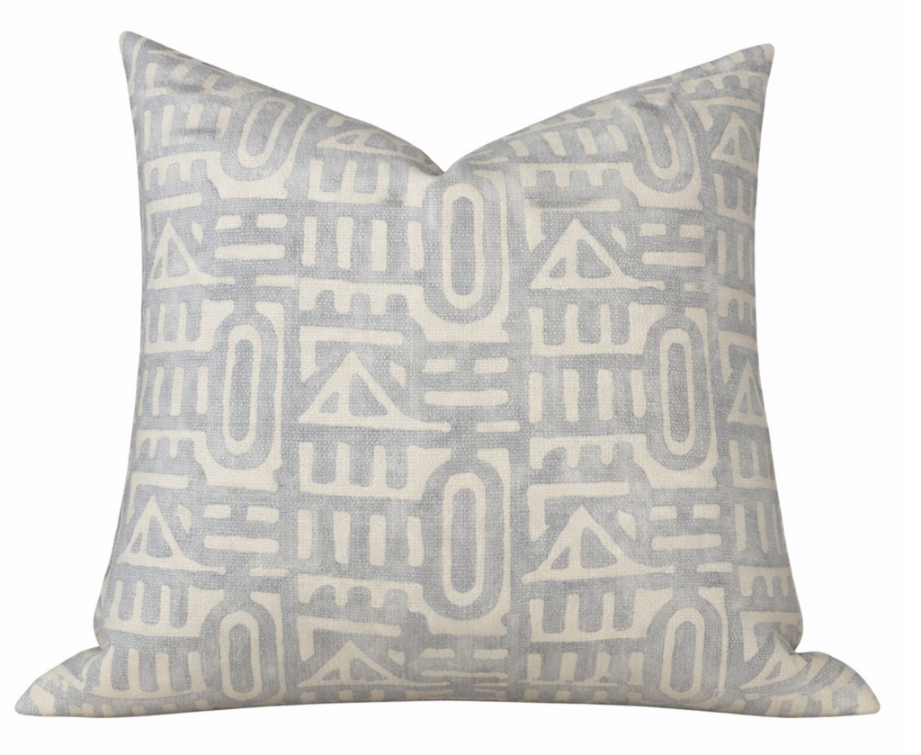 Keystone Pillow Cover in Fennel Grey