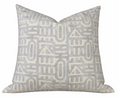 Keystone Pillow Cover in Fennel Grey