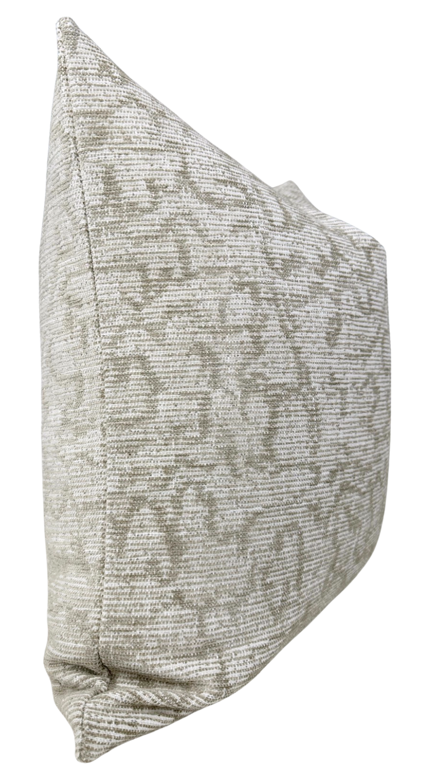 Crescendo Pillow Cover in Ivory Taupe, Kelly Wearstler Textiles