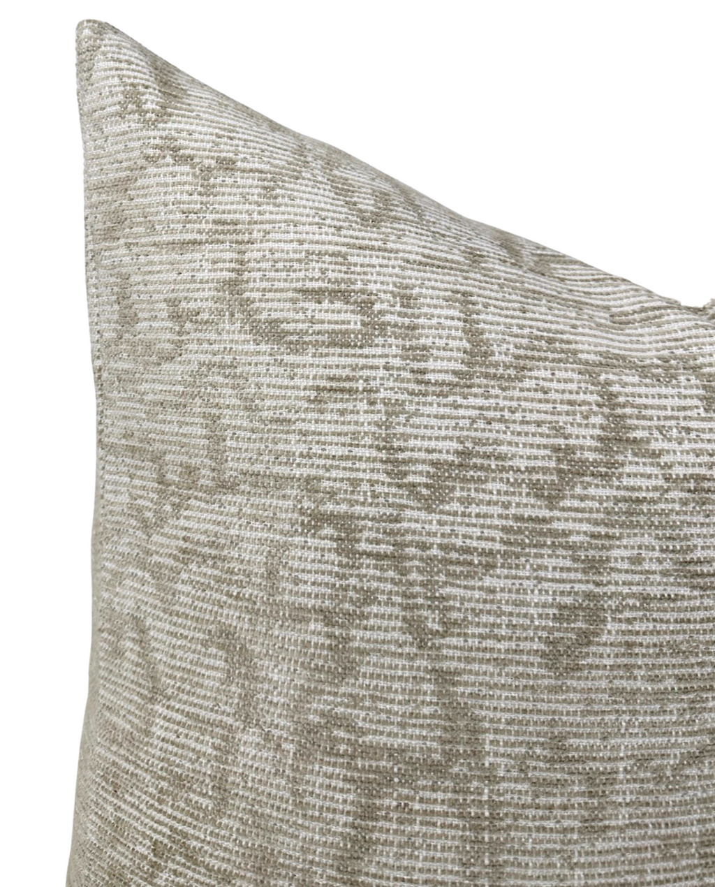 Crescendo Pillow Cover in Ivory Taupe, Kelly Wearstler Textiles