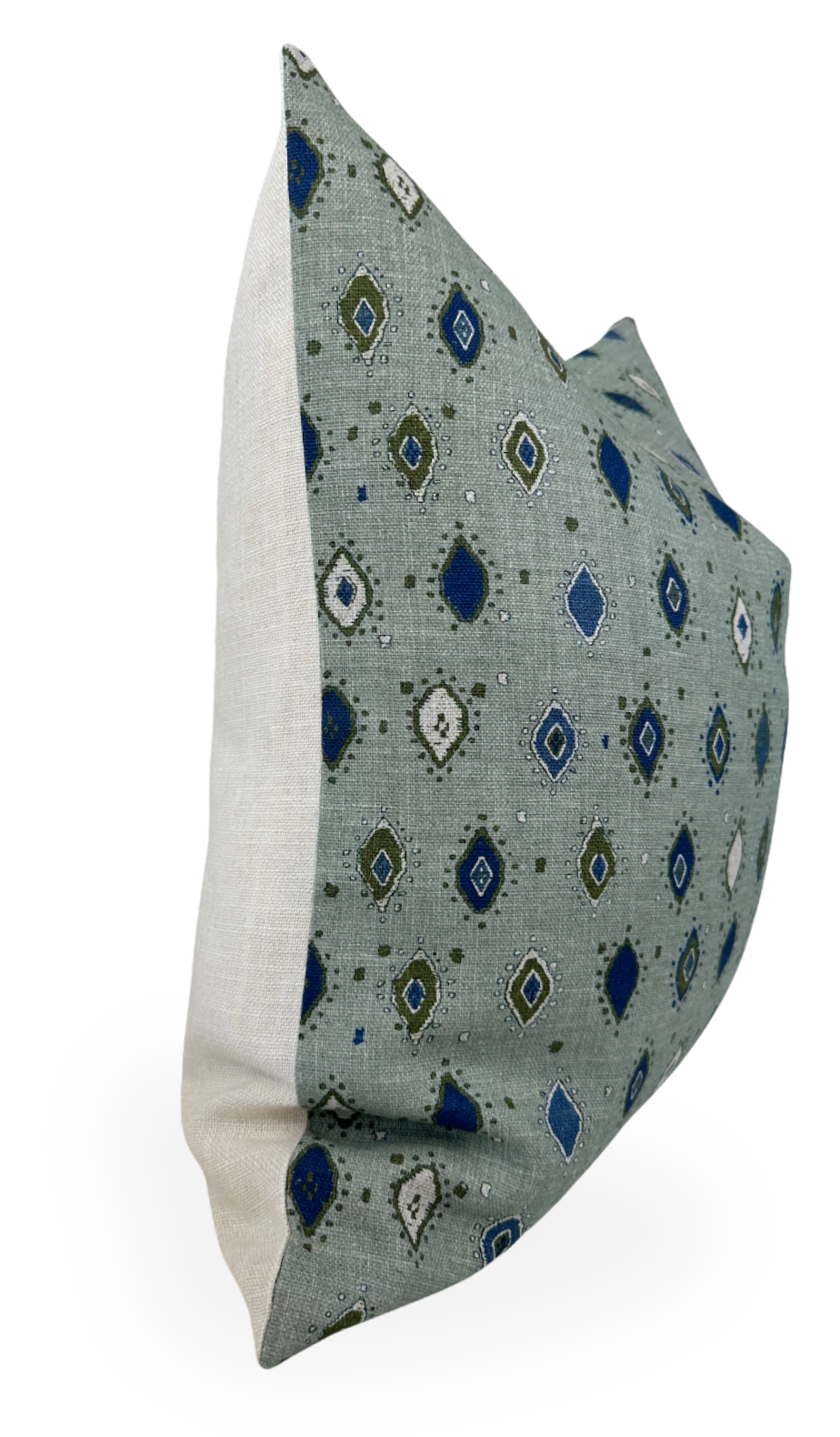 Oona Pillow Cover in Ocean Indigo, Peter Dunham Textiles