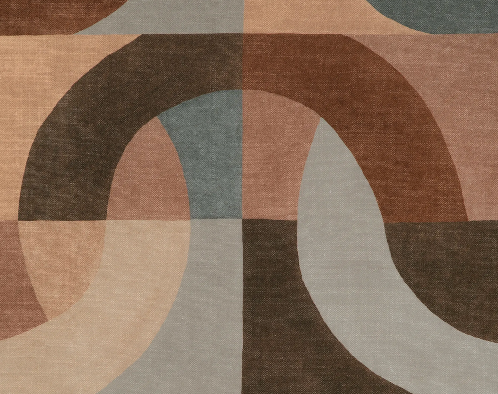 Colonnade Pillow Cover in Cinnabar, Kelly Wearstler Textiles