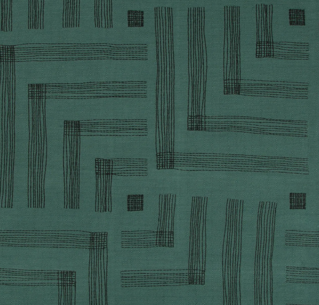 Pastiche Pillow Cover in Spruce Jet, Kelly Wearstler Textiles