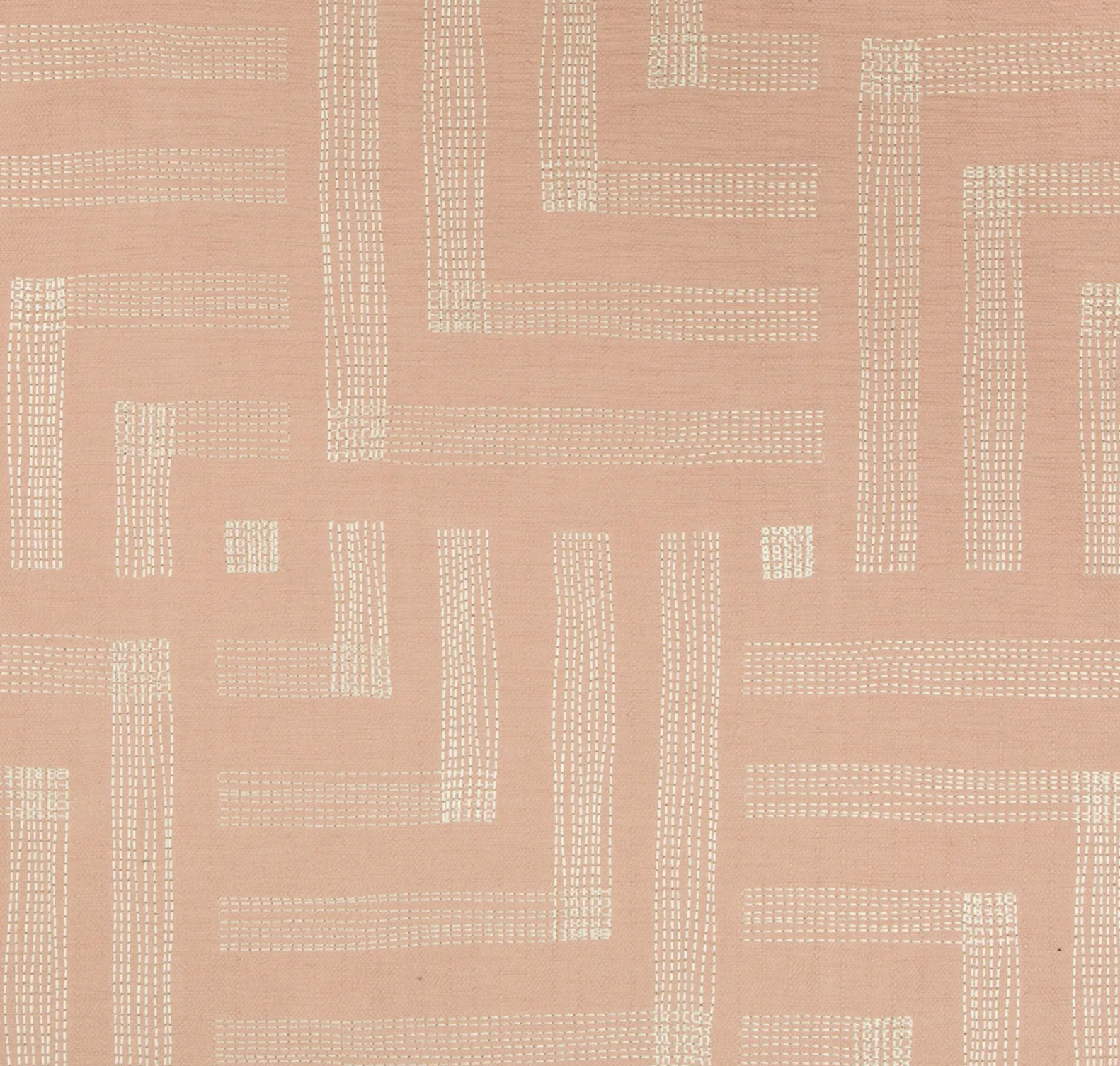Pastiche Pillow Cover in Rouge Ivory, Kelly Wearstler Textiles