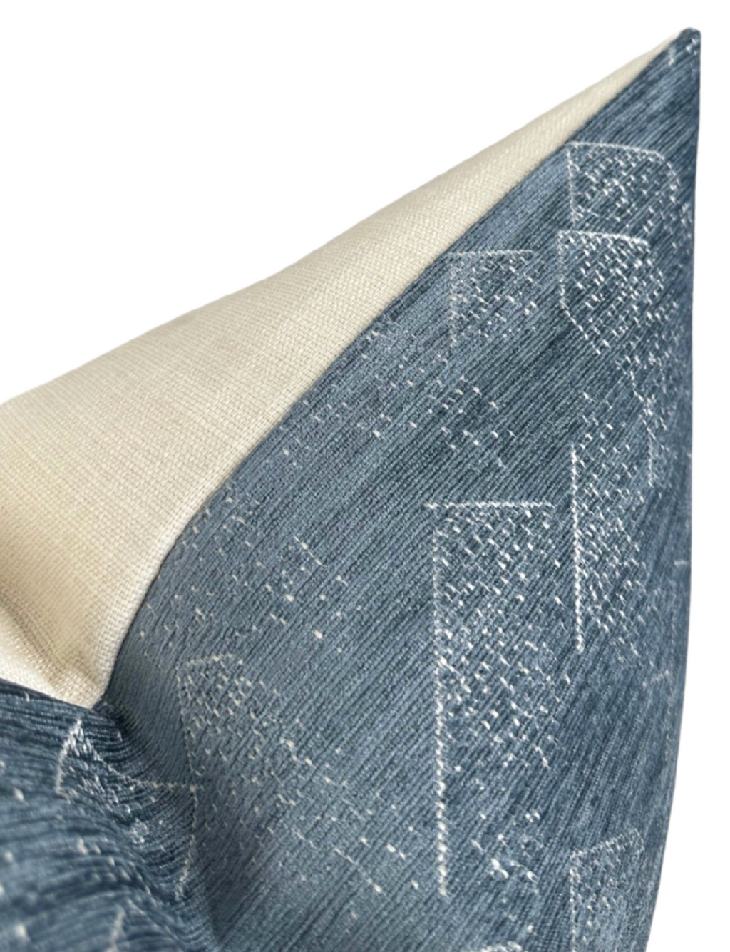 Brink Pillow Cover in Delft Ivory, Kelly Wearstler Textiles