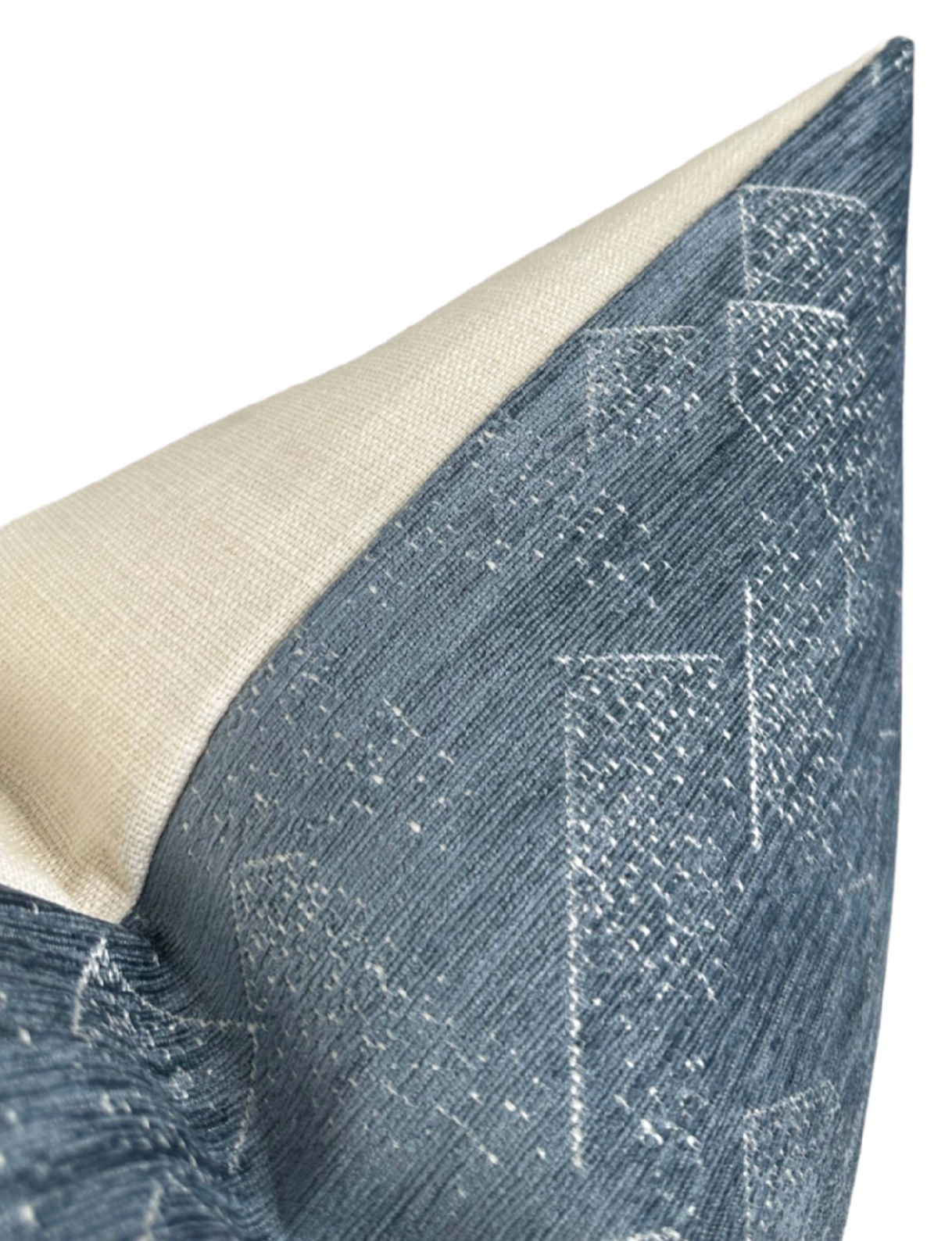Brink Pillow Cover in Delft Ivory, Kelly Wearstler Textiles