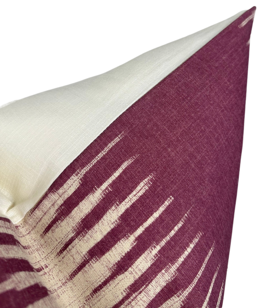 Ikat Pillow Cover in Pasha, Peter Dunham Textiles