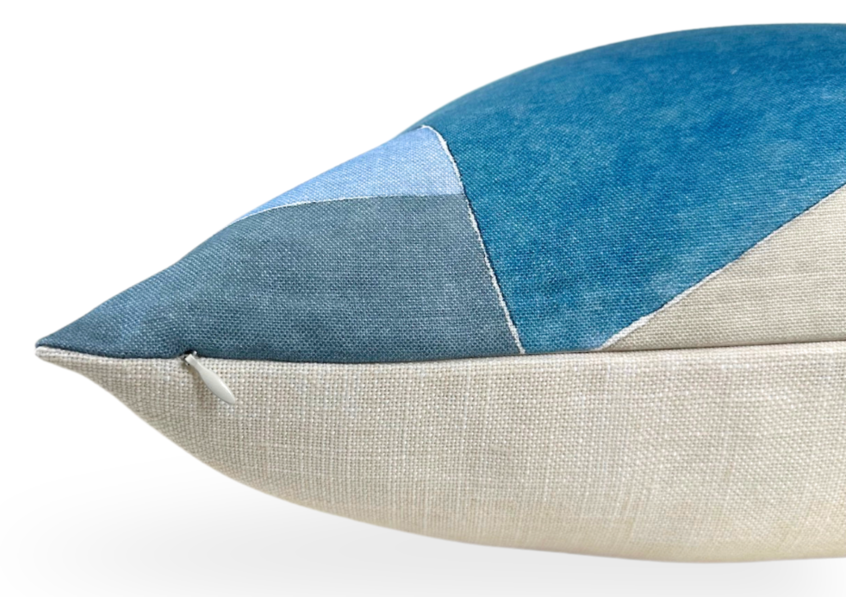 Roulade Pillow Cover in Navy Blue