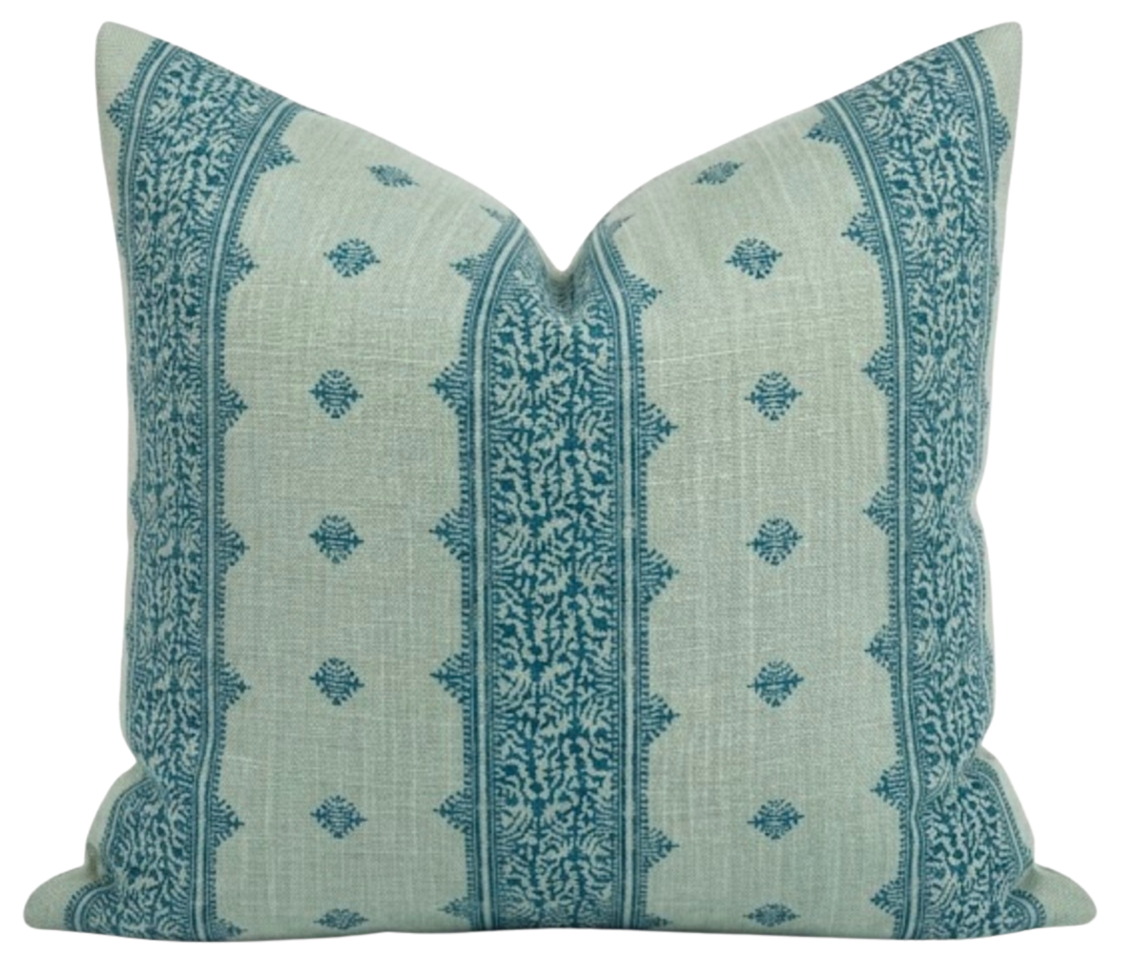 Fez Pillow Cover in Teal Blue, Peter Dunham Textiles