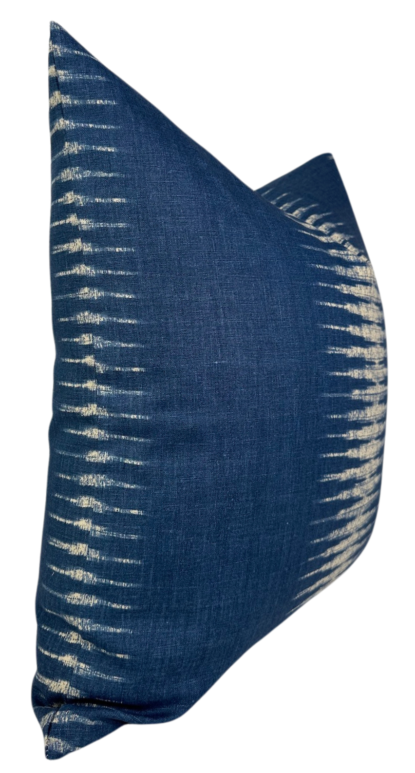 Ikat Pillow Cover in Indigo Blue, Peter Dunham Textiles