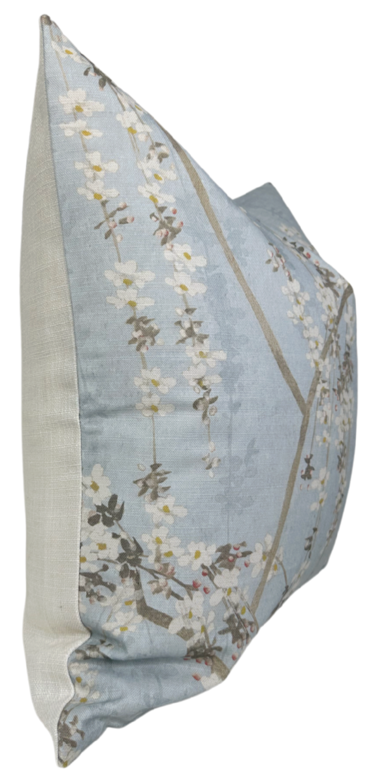 Weeping Blossom Pillow Cover in Blue, Thibaut Pillows
