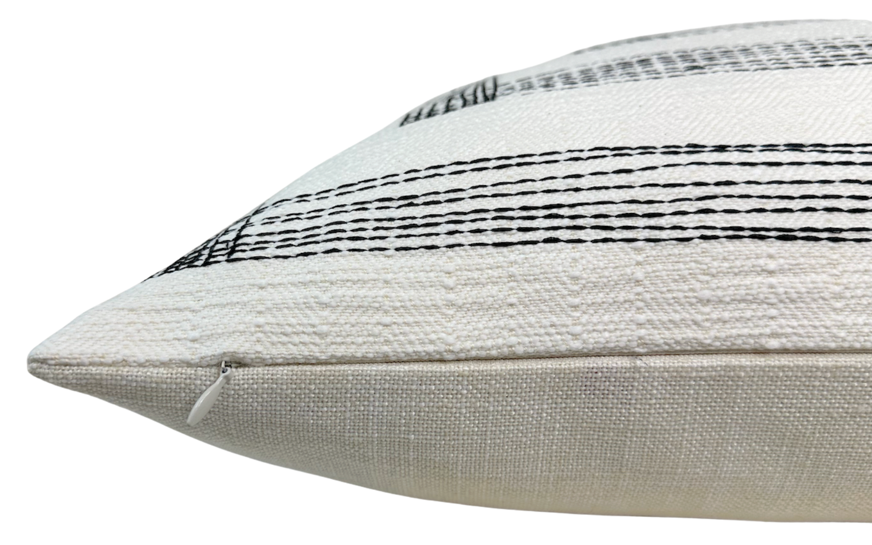 Pastiche Pillow Cover in Chalk Jet, Kelly Wearstler Textiles