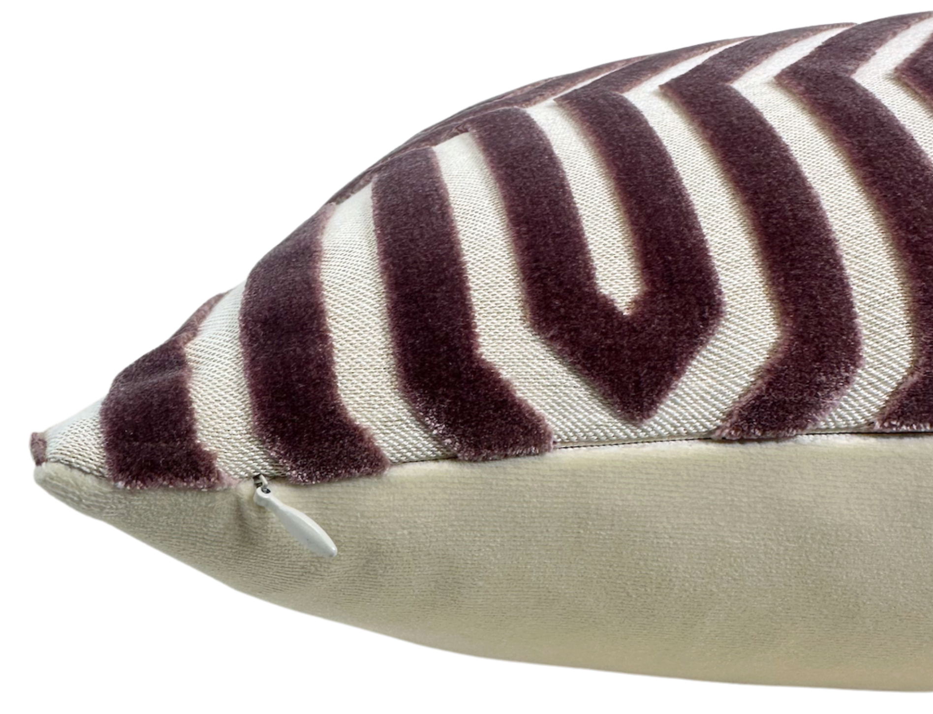Vanderbilt Velvet Pillow Cover in Lilac, Schumacher Textiles