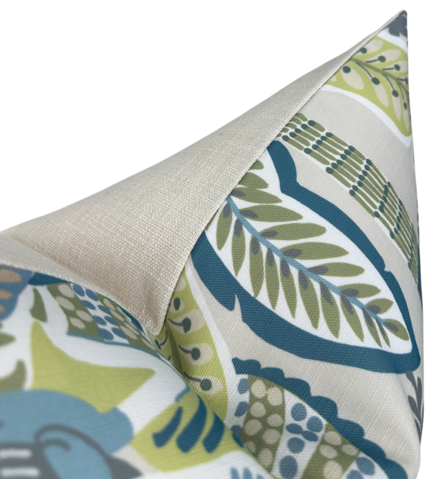 Iggy Performance Pillow Cover in Lagoon, Thibaut Pillows