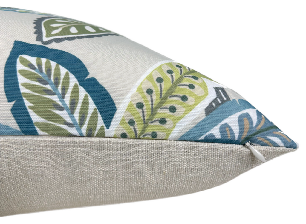 Iggy Performance Pillow Cover in Lagoon, Thibaut Pillows