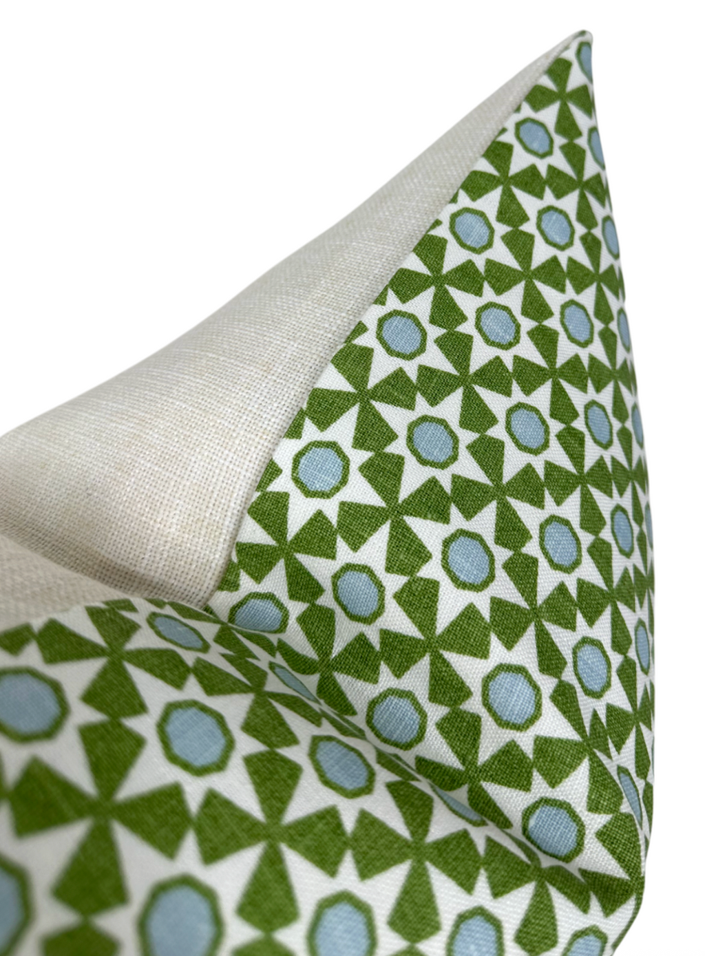 Serendipity Pillow Cover in Green, Schumacher Textiles
