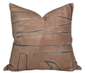 Graffito Pillow Cover in Rosa, Kelly Wearstler Textiles