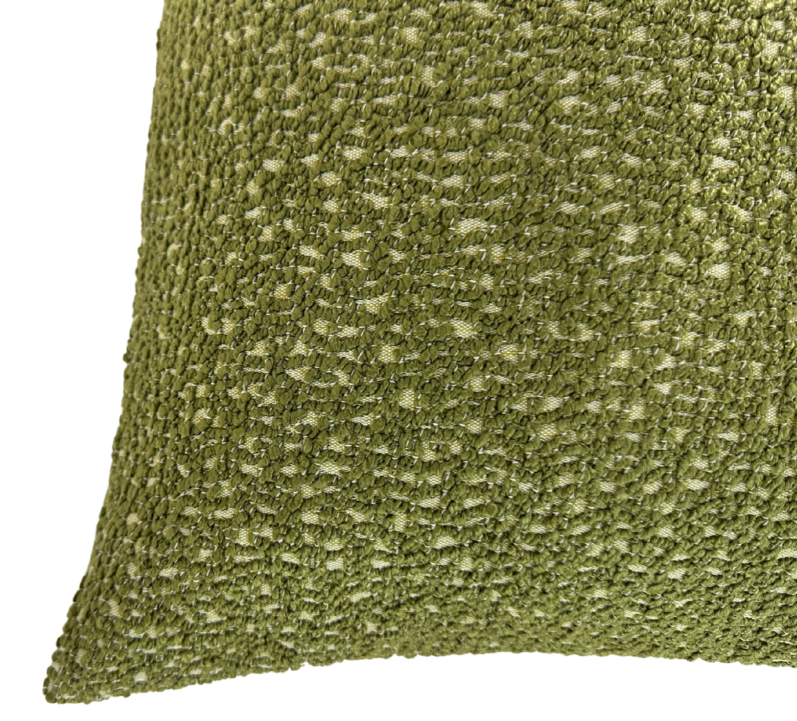 Serra Pillow Cover in Chive Green, Kelly Wearstler Textiles