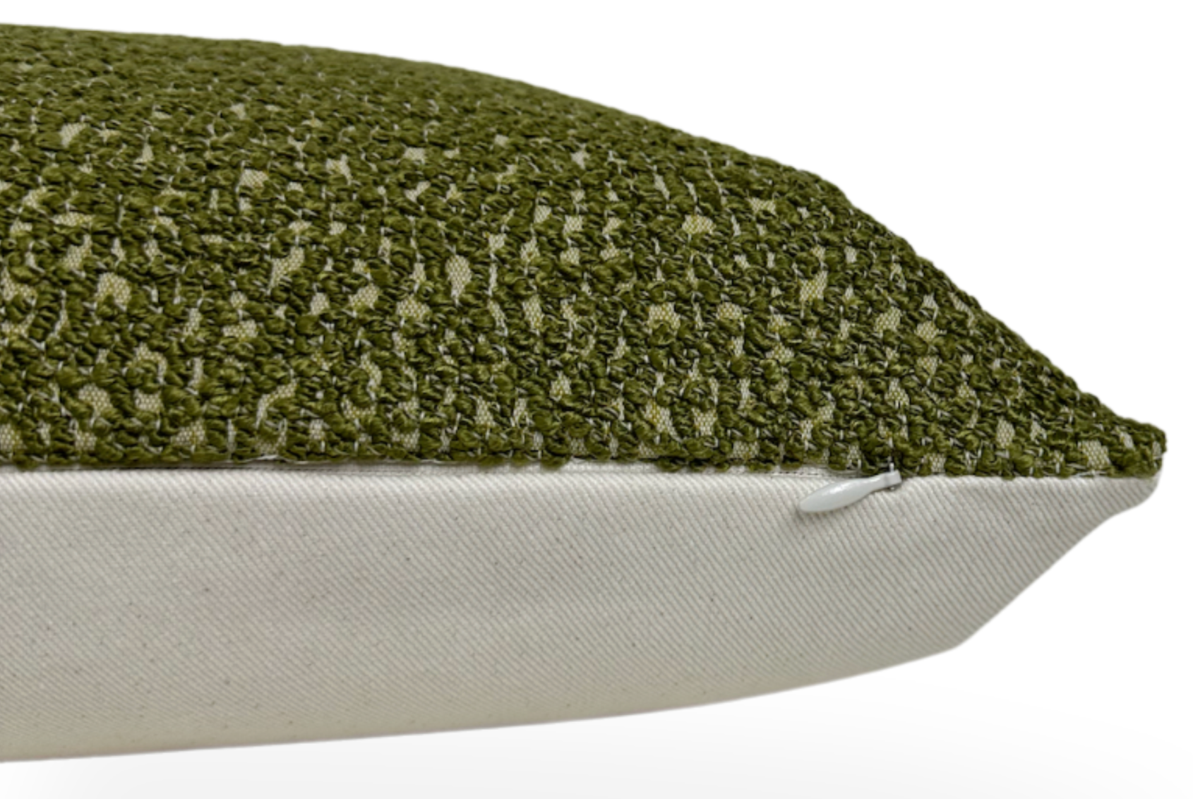 Serra Pillow Cover in Chive Green, Kelly Wearstler Textiles