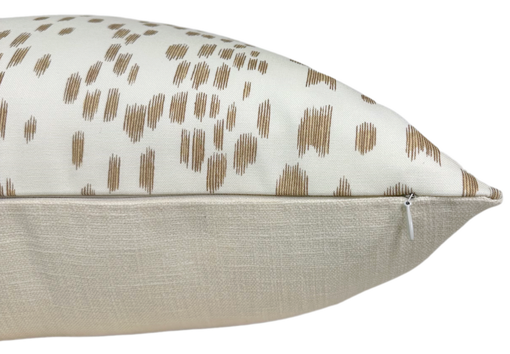 Les Touches Pillow Cover in Sand