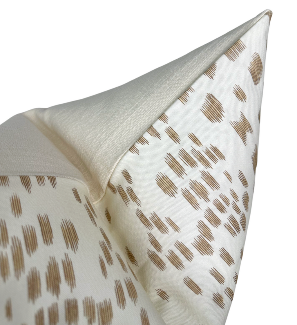 Les Touches Pillow Cover in Sand