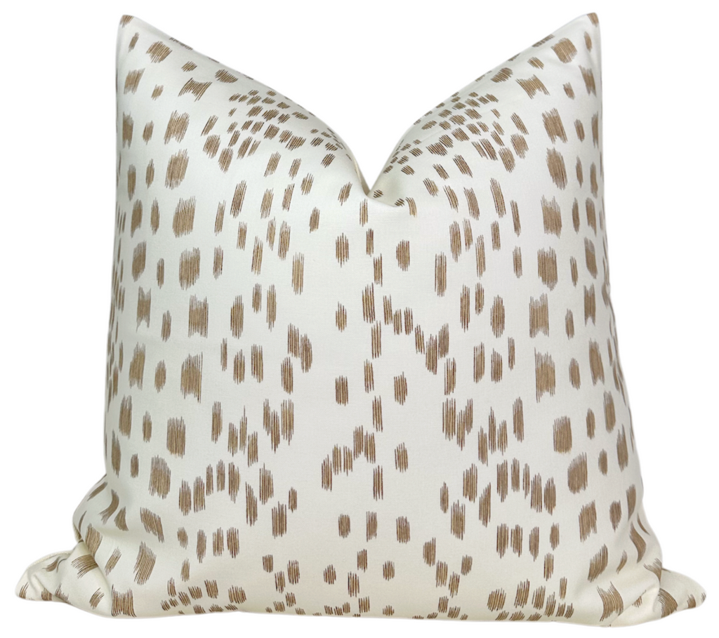 Les Touches Pillow Cover in Sand