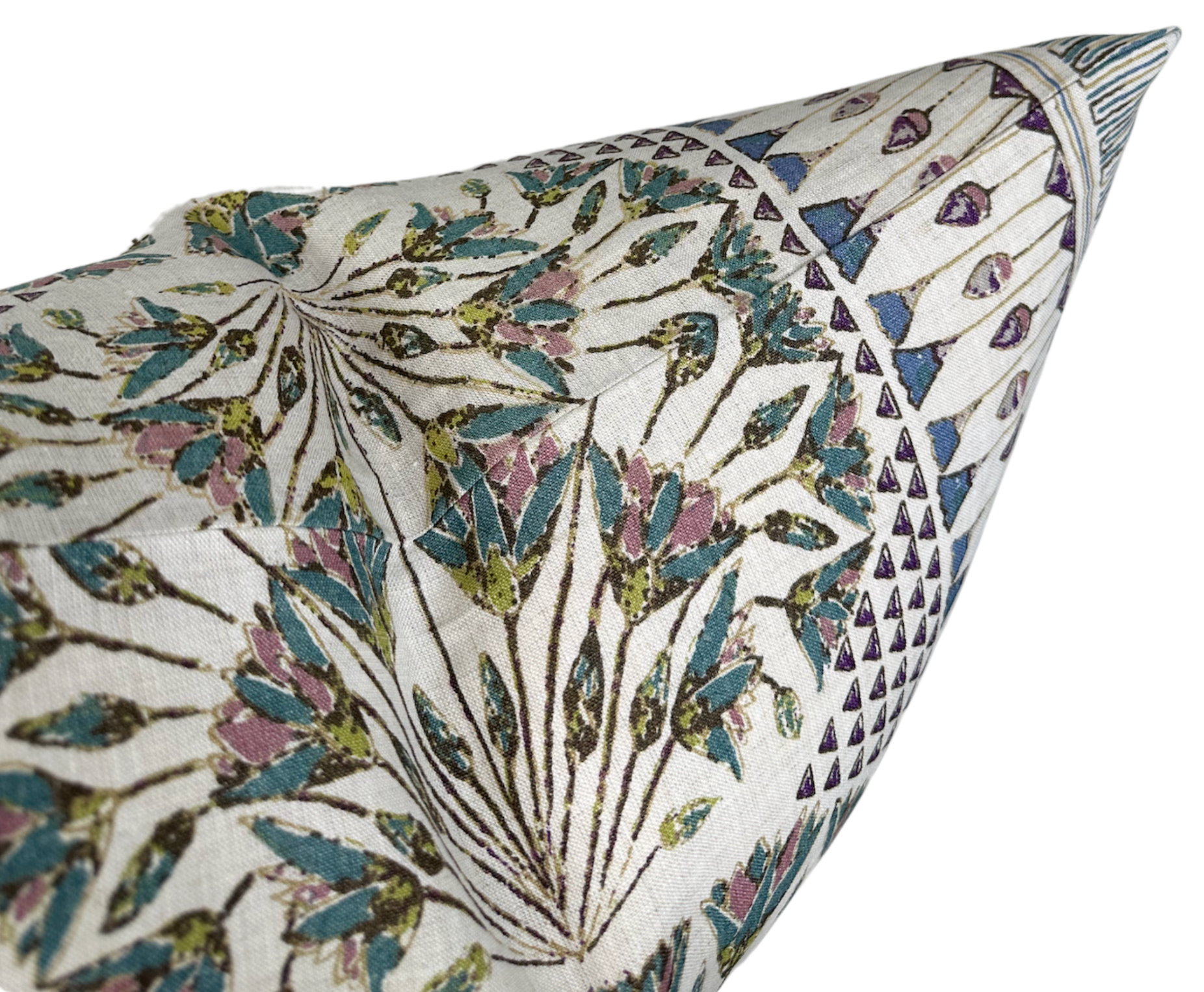 Cairo Pillow Cover in Eggplant, Thibaut Pillows