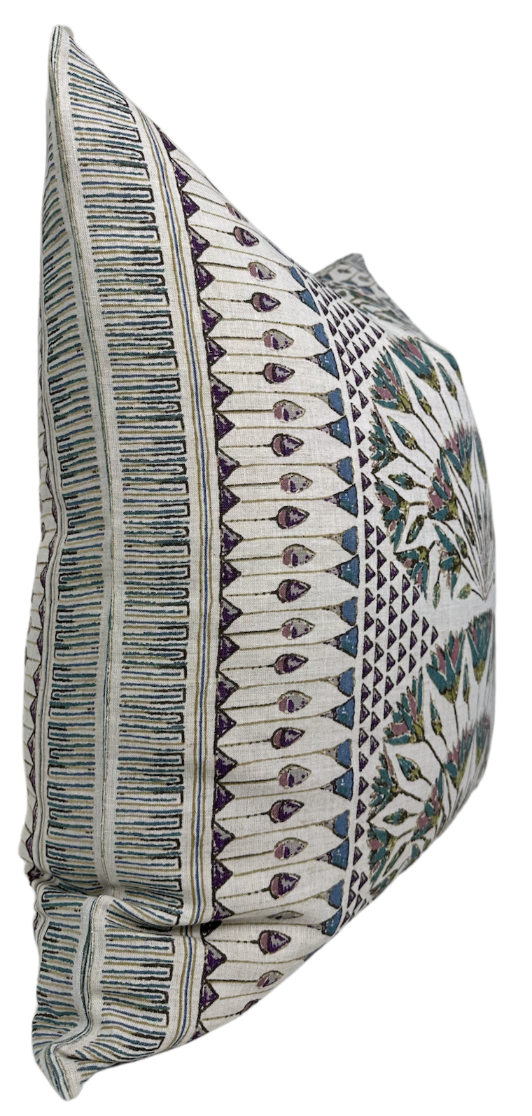 Cairo Pillow Cover in Eggplant, Thibaut Pillows