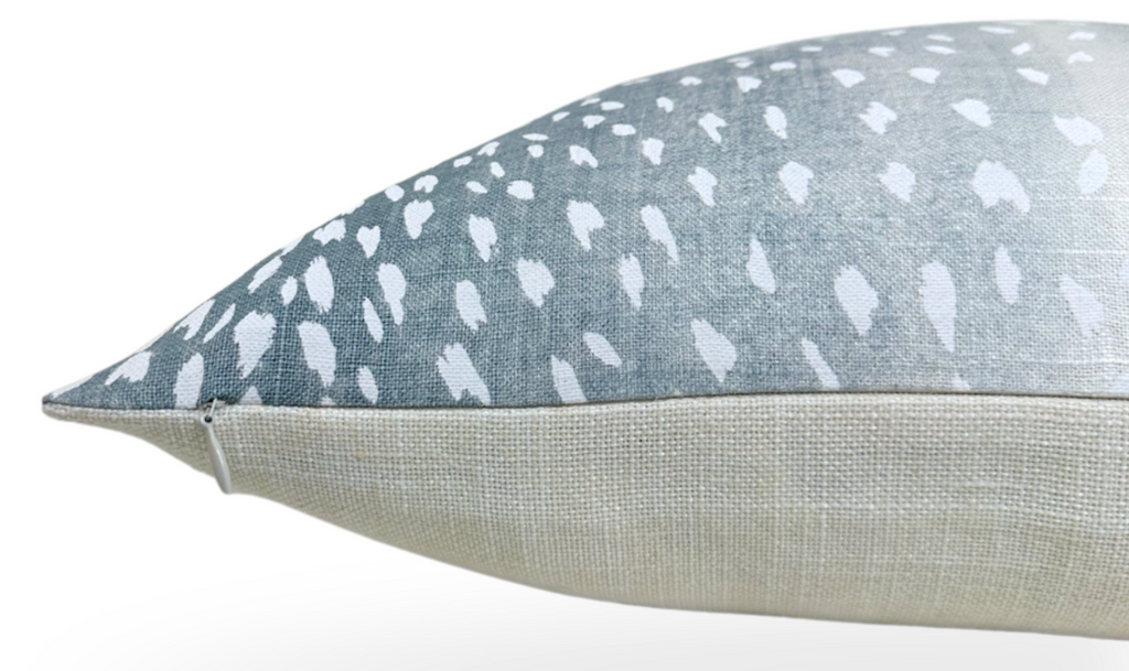 Antelope Pillow Cover in Aqua Blue, 04242