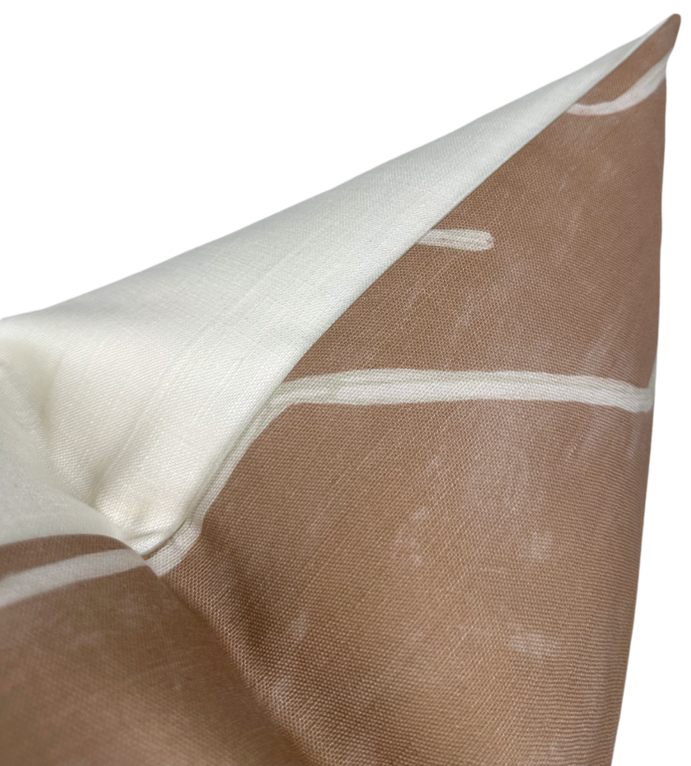 Graffito Pillow Cover in Salmon Cream, Kelly Wearstler Textiles