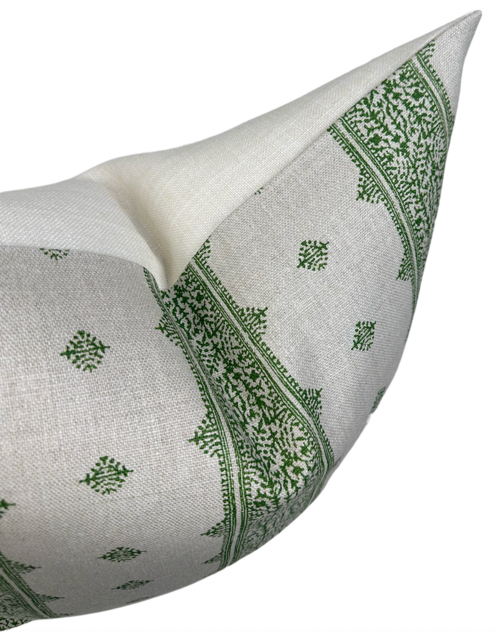 Fez Pillow Cover in Green, Peter Dunham Textiles