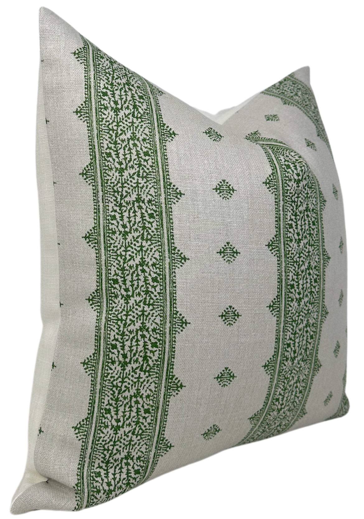Fez Pillow Cover in Green, Peter Dunham Textiles