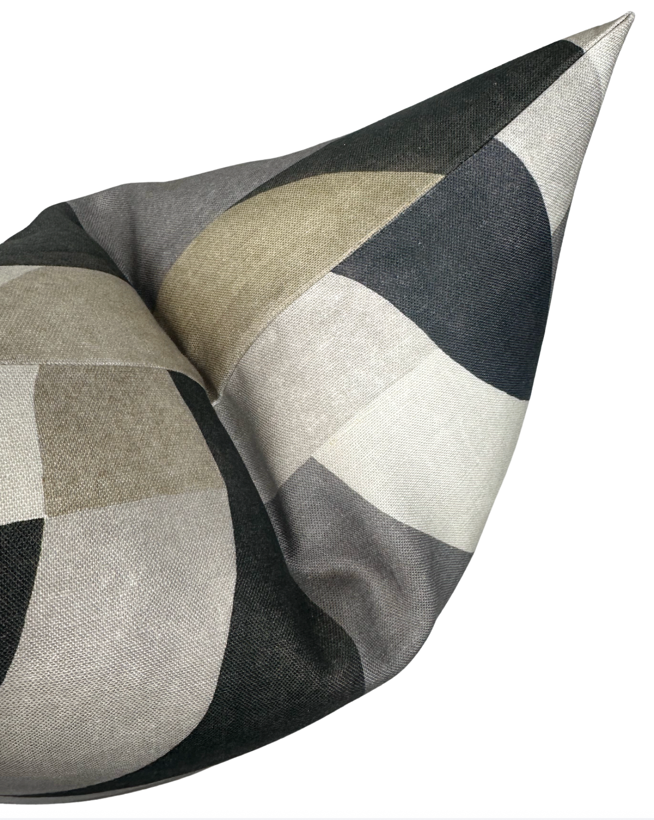 Colonnade Pillow Cover in Onyx, Kelly Wearstler Textiles