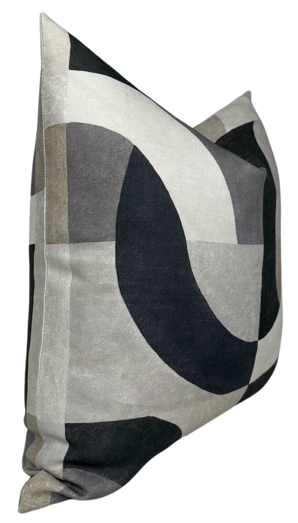Colonnade Pillow Cover in Onyx, Kelly Wearstler Textiles