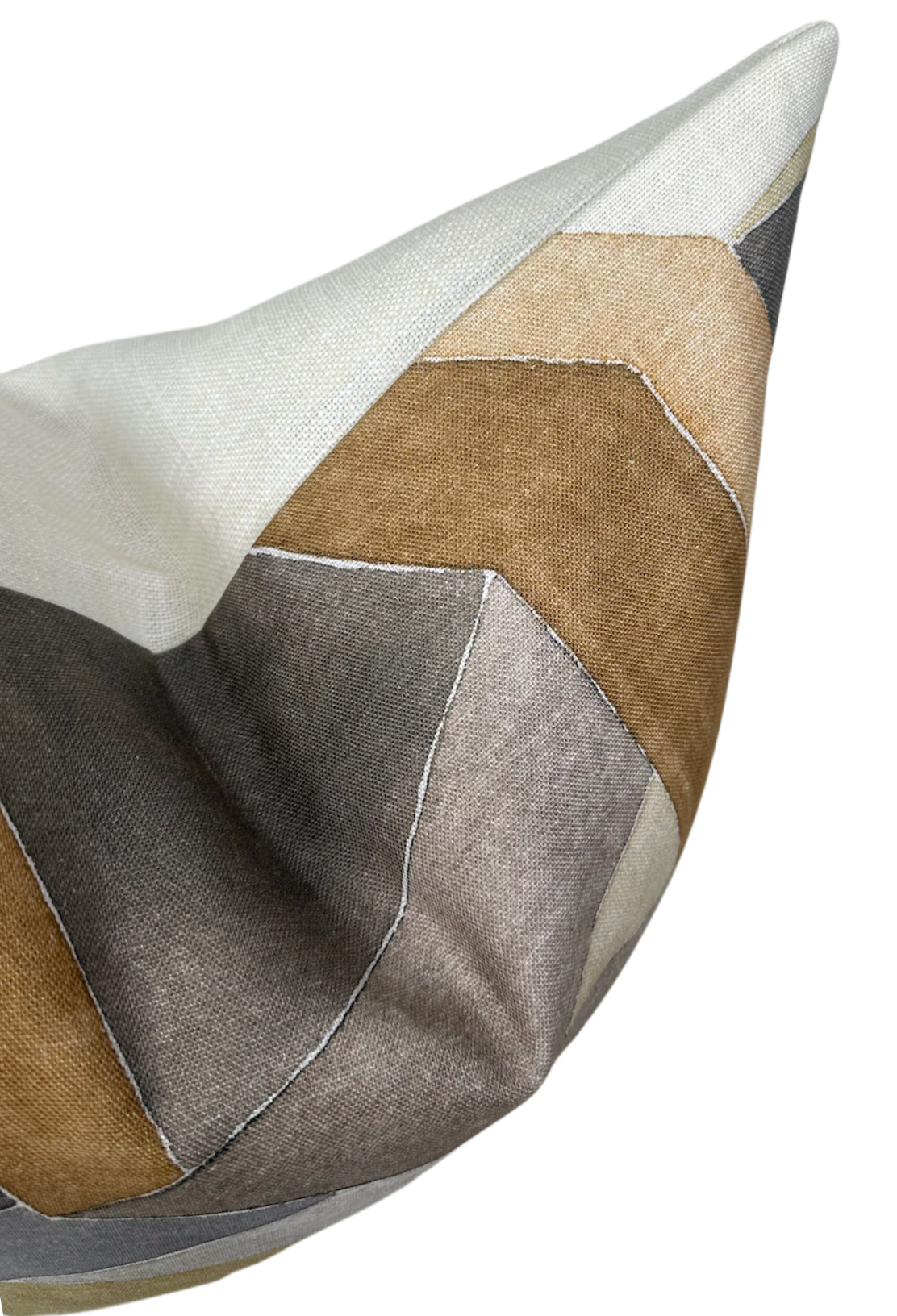 Roulade Pillow Cover in Citrine